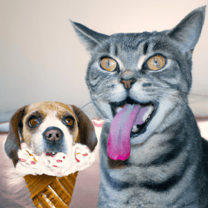 Read more about the article Can cats eat dog ice cream