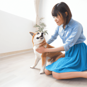 Read more about the article A woman and a dog